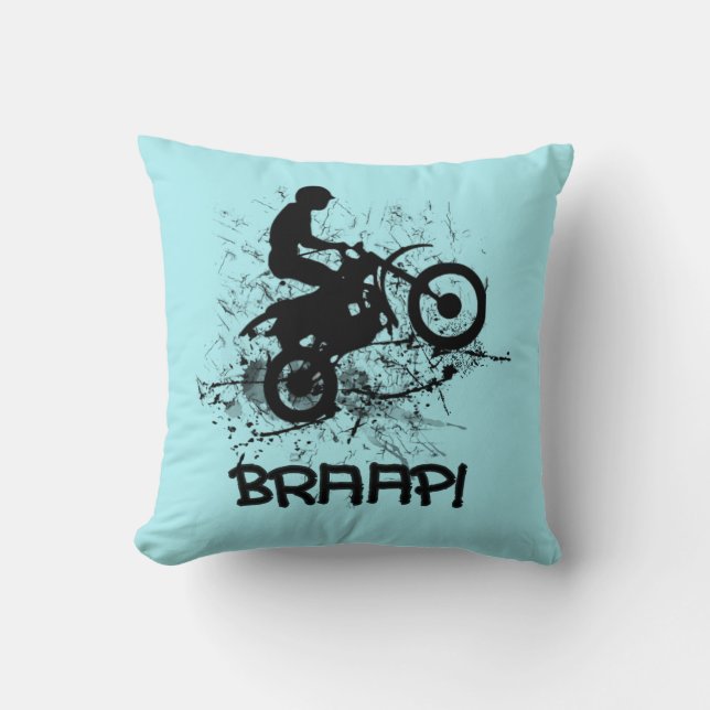 Coussin Braap Motocross Dirt Bikers (Recto)