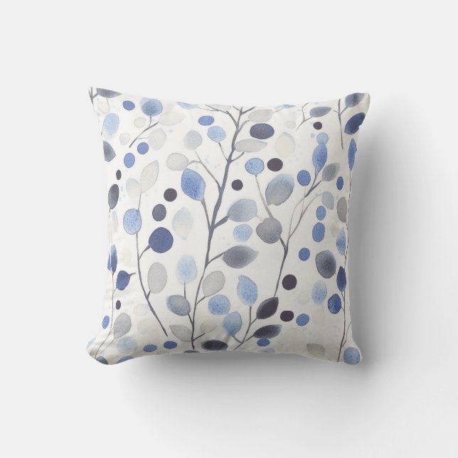 Coussin Branche botanique (Recto)