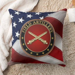 Coussin Branche de l'artillerie de campagne Insigne Éditio