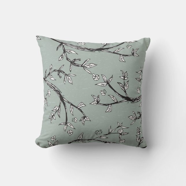 Coussin branches d'arbre (Recto)