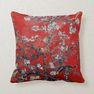 Coussin Branches de Vincent van Gogh avec la fleur