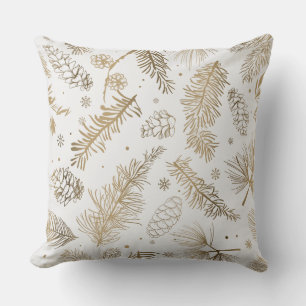 Coussin Branches et pin