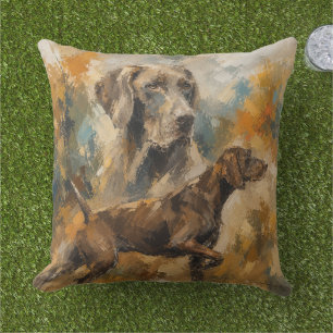 Coussin Braque allemand à poil court