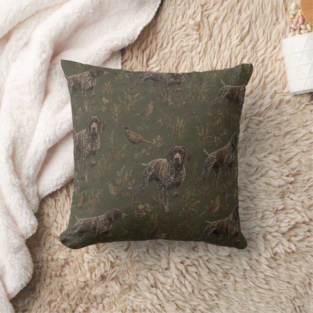 Coussin Braques allemands à poil court (Couverture)