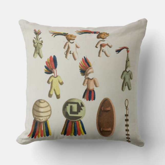 Coussin Bras mexicains (litho de couleur) (Recto)