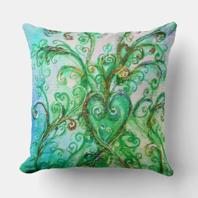 COUSSIN BREAK BLEU VERT (Recto)