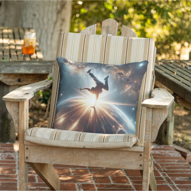 Coussin Breakdancer en action, Ai, Action dans la Galaxie (Chaise)