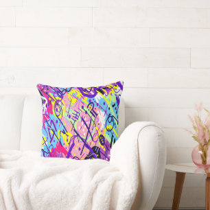 Coussin Breaking Free : Art Abstrait
