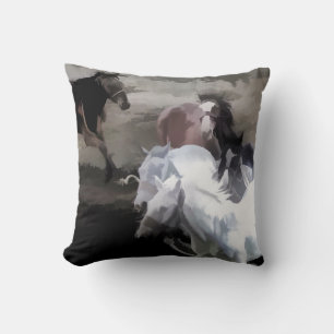 Coussin Breaking Free - Chevaux sauvages