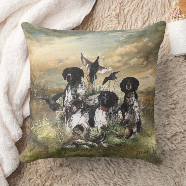 Coussin Bretagne Espagnol, Passion pour les oiseaux (Couverture)