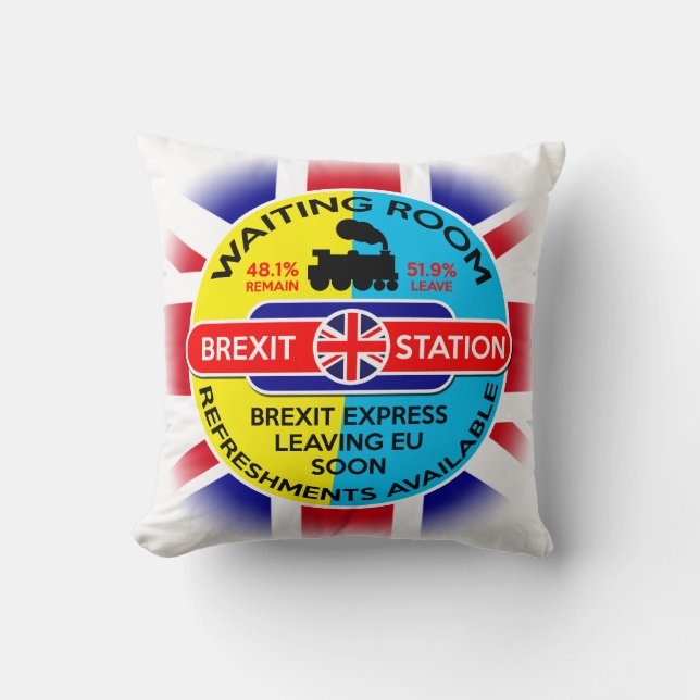 Coussin Brexit (Recto)
