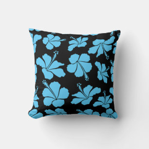 Coussin Bright hawaiian sans couture motif avec hippocampe