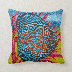 Coussin Brillant poisson tropical II