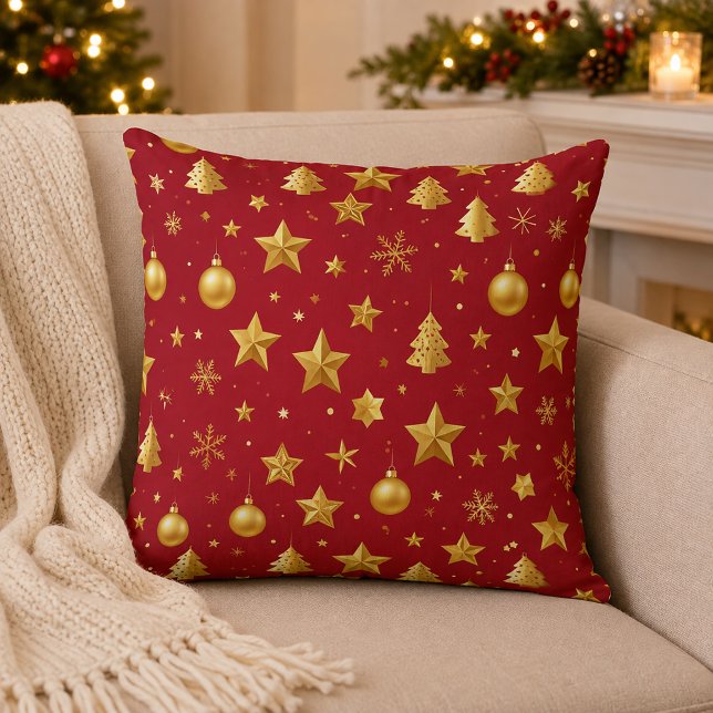 Coussin Brillant sur la nuit de Noël (Holiday Season Sept. 1 – Oct. 31)