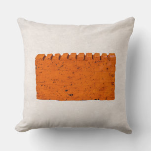 Coussin Brique Orange - Atom De La Création