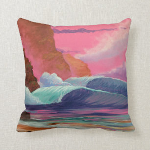 Coussin Briseurs au coucher du soleil