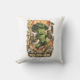 Coussin Broccoli Kaiju – Apocalypse Légumière