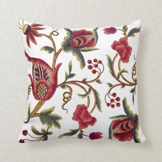 Coussin Broderie de Faux - Broderie de crêperie Jacobée Ro