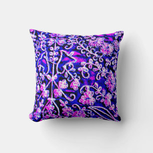 Coussin Broderie indienne