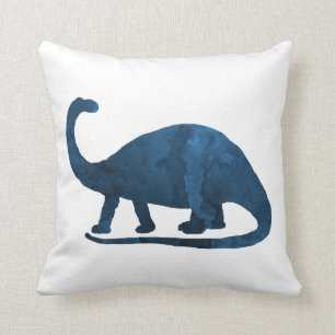 Coussin Brontosaurus - Bleu de marine - Dinosaur
