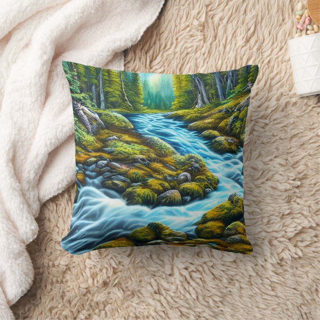 Coussin Brook à bulles magiques sauvages (Couverture)
