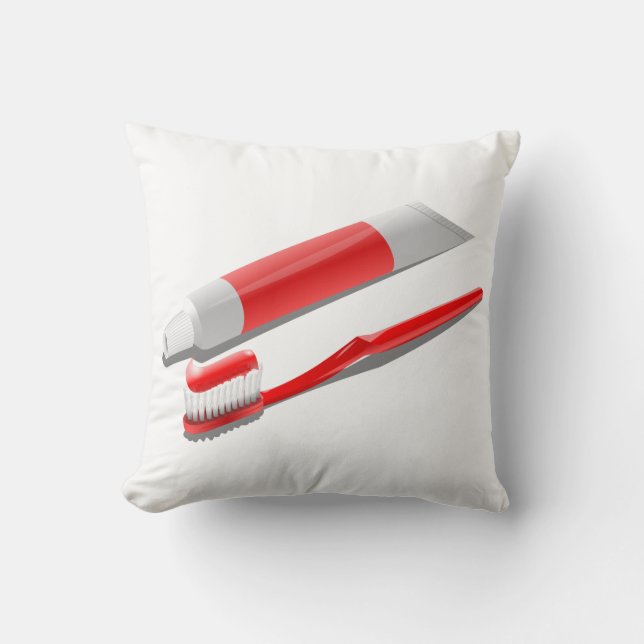 Coussin Brosse À Dents Et Presse-Dents (Recto)