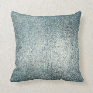 Coussin Brosse métallique d'étincelle fascinante turquoi