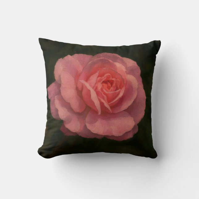 Coussin Brouiller en fleur (Recto)