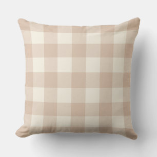 Coussin Broussage neutre En vichy vérifier réglé