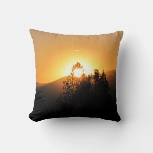 Coussin Brûlé par un coucher de soleil