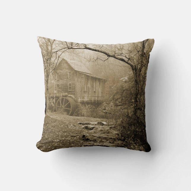 Coussin Brume du matin (Recto)