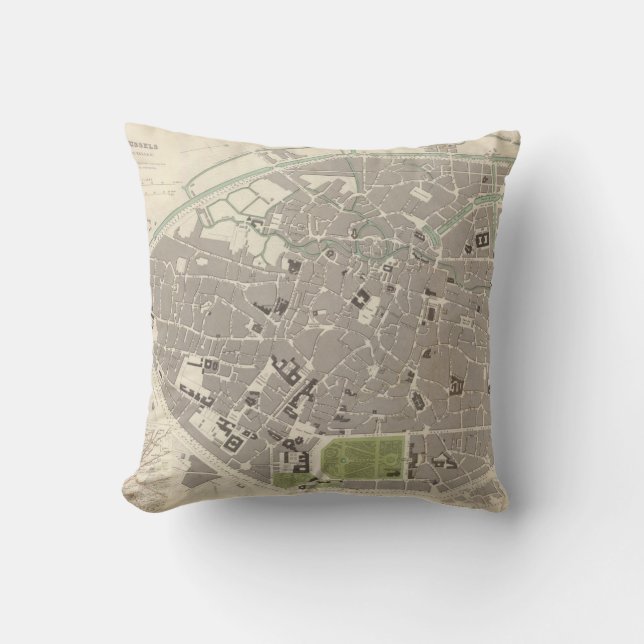 Coussin Bruxelles Bruxelles (Recto)