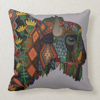 Coussin bruyère de bison