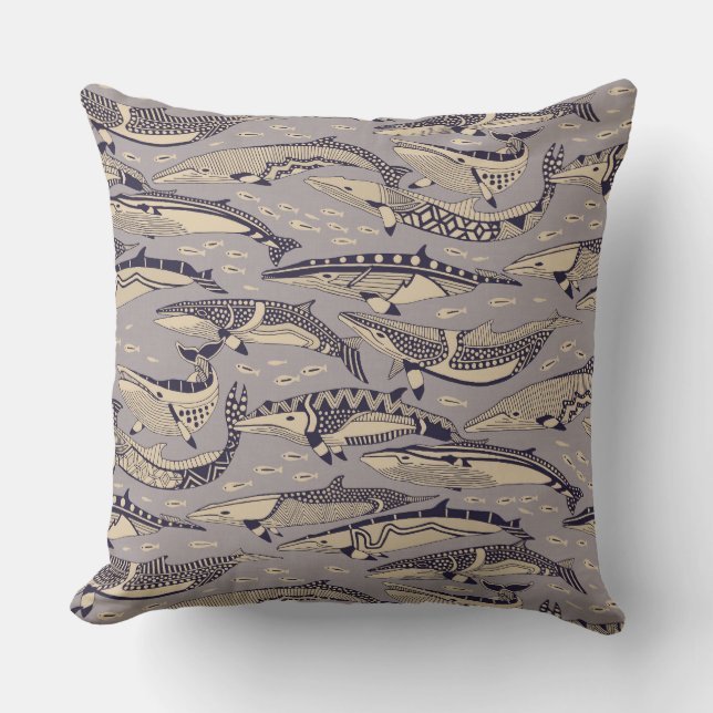 Coussin bruyère de la baleine (Recto)