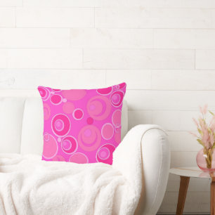 Coussin Bubblegum Bubbles partout rose