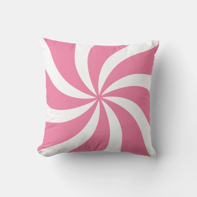 Coussin Bubblegum Candy Swirl (Recto)