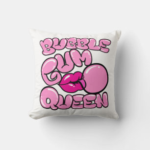 Coussin Bubblegum Queen