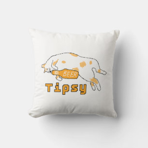 Coussin BubblyCuddle Bière Chat