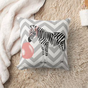 Coussin Buble Gum Zebra Blowbble
