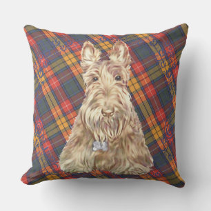 Coussin Buchanan Tartan Scottie