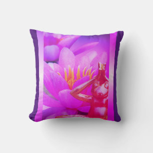 Coussin BuddhaTodayV3.pnk #15 Grenouille Fleurie avec Cita