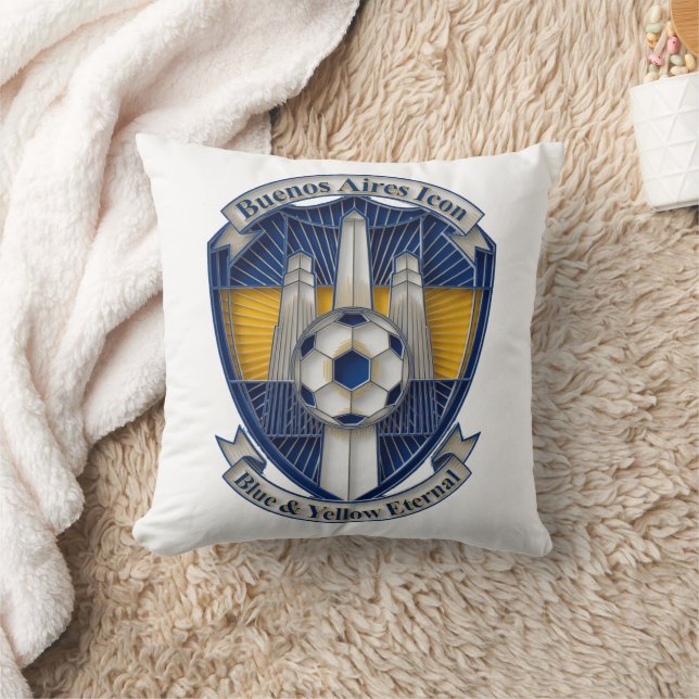Coussin Buenos Aires Passion, Capital City Soccer Gift (Couverture)