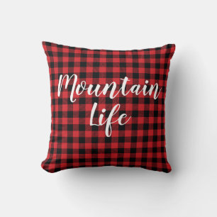 Coussin Buffalo Check Mountain Life Pillow Pillow