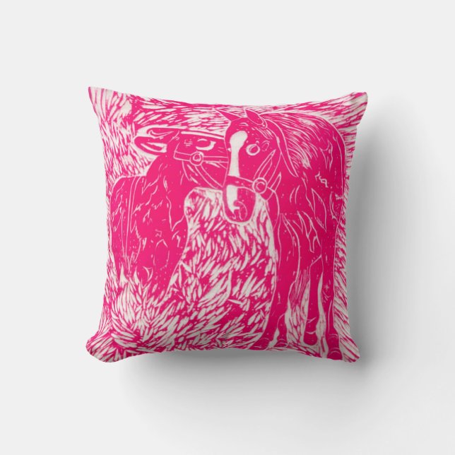 Coussin *Buford et Sugar* (Recto)