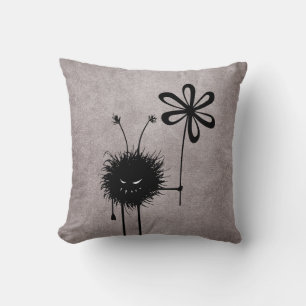 Coussin Bug Fleur Malin Goth Vintage
