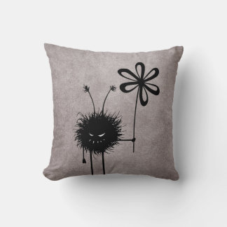 Coussin Bug Fleur Malin Goth Vintage