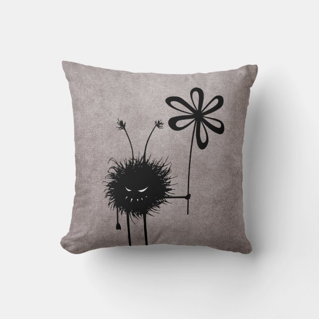 Coussin Bug Fleur Malin Goth Vintage (Recto)