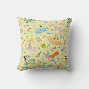 Coussin BUGS BUNNY BUILDERS™  Motif de croquis de personna