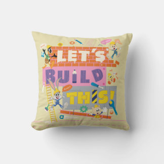 Coussin BUGS BUNNY CONSTRUCTEURS™| "Construisons Cela" Cha