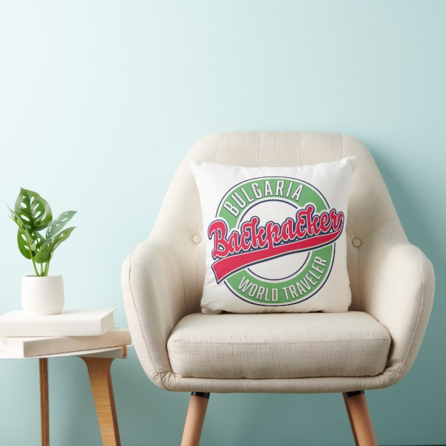 Coussin Bulgaria routard voyageur du monde (Chaise)